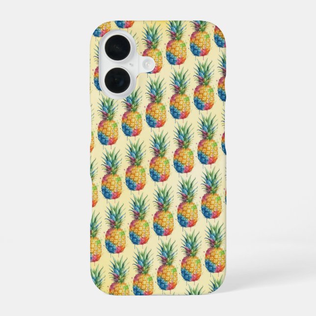 Pineapple iPhone 16 Case (Back)