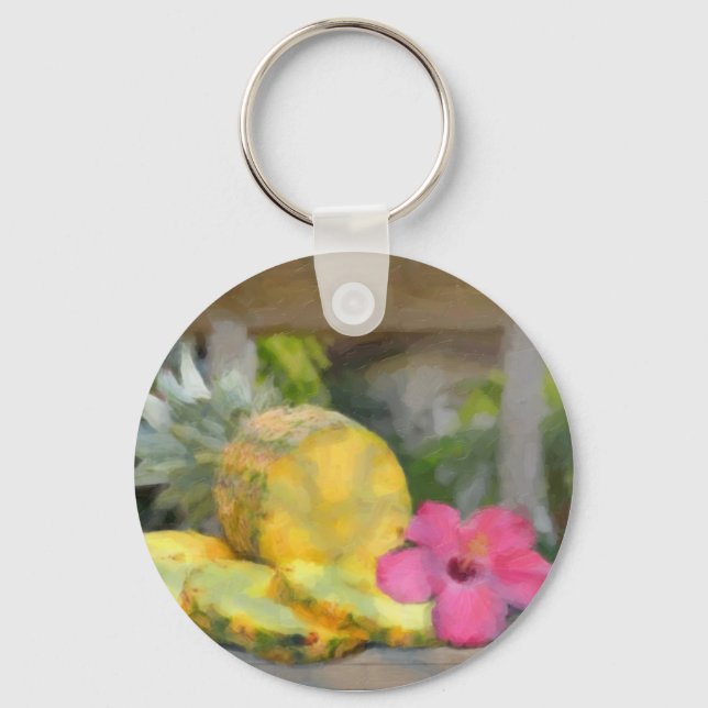 Pineapple Key Ring (Front)