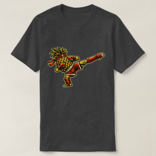 Pineapple Kickboxer — Vintage Retro kickboxing T-Shirt