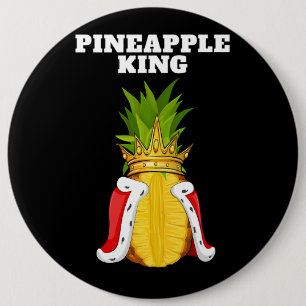 Pineapple King Mens Pineapple Lover Shirt Cute Pin