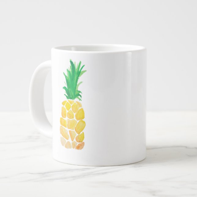 Pineapple Large Coffee Mug (Front Left)