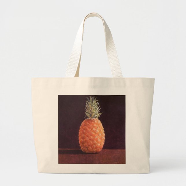 Pineapple Large Tote Bag (Front)