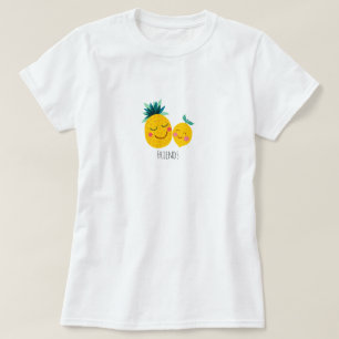 Pineapple & Lemon Friends Women's Basic T-Shirt