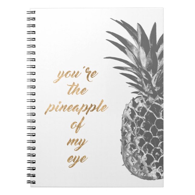 Pineapple Life II Notebook (Front)