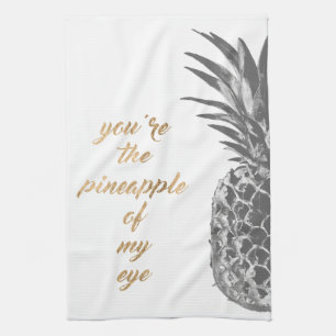 Pineapple Life II Tea Towel