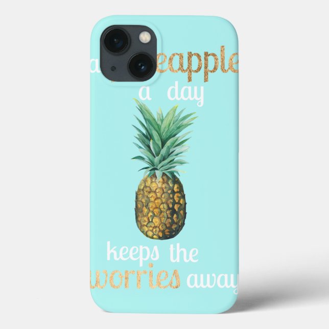 Pineapple Life Quote Case-Mate iPhone Case (Back)