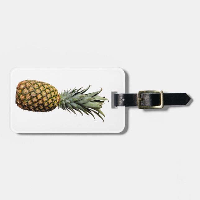 Pineapple Luggage Tag (Front Horizontal)