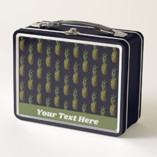 Pineapple Lunch Box - Optional Personalisation