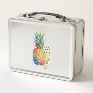 Pineapple Metal Lunch Box