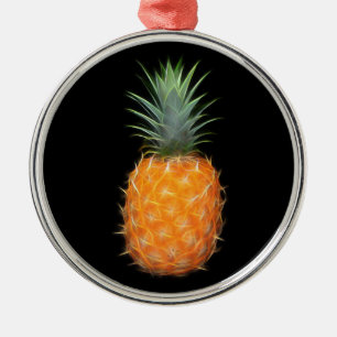Pineapple Metal Tree Decoration