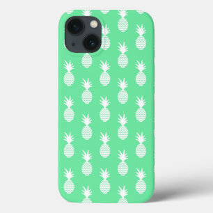 Pineapple Mint Pattern iPhone 13 Case
