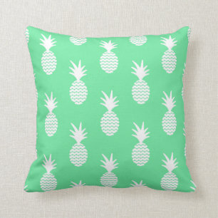 Pineapple Mint Pattern Cushion