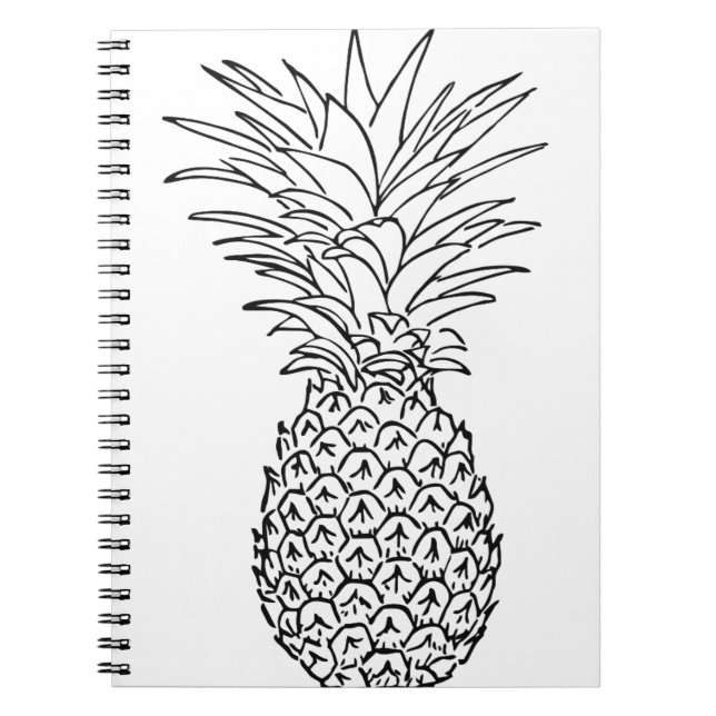 pineapple notebook (Front)