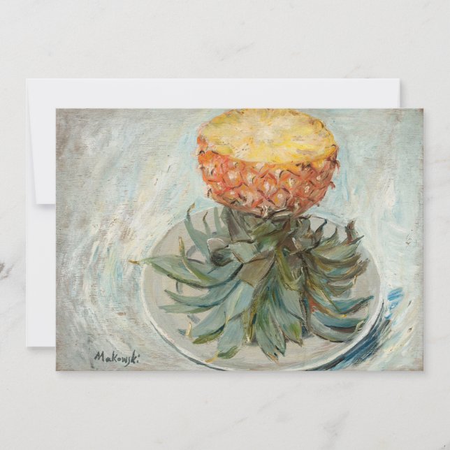 Pineapple on a Plate | Tadeusz Makowski (Front)