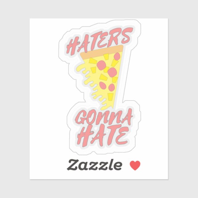 Pineapple on Pizza  Epic Custom-Cut Vinyl Sticker (Sheet)