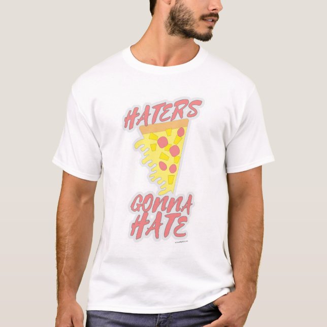 Pineapple on Pizza Goodness Snarky Slogan T-Shirt (Front)