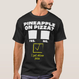 Pineapple On Pizza - Just Deliver Boy T-Shirt