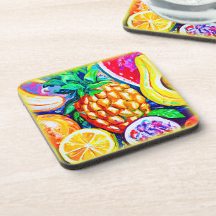 Pineapple Orange Banana Fruits. Buy Now Coaster