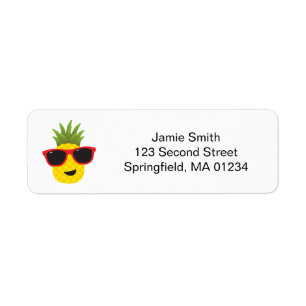 Pineapple Pal Return Address Label