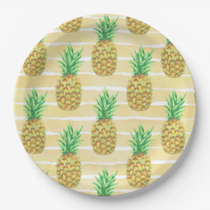 Pineapple Paper Plate