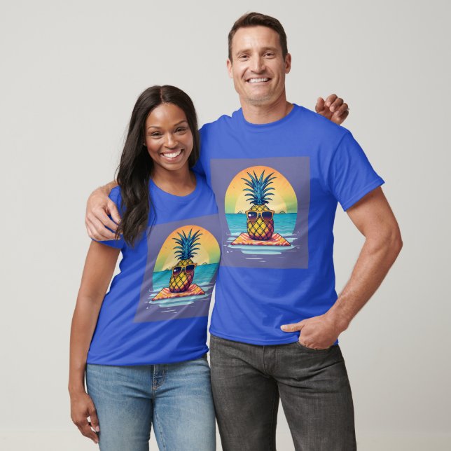  "Pineapple Paradise: Have Fun Tropical Design" T-Shirt (Unisex)