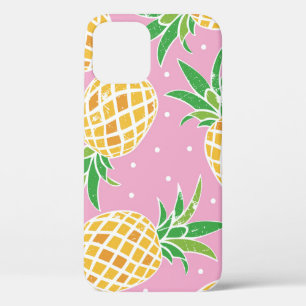 Pineapple Paradise: Tropical Pattern iPhone 12 Case