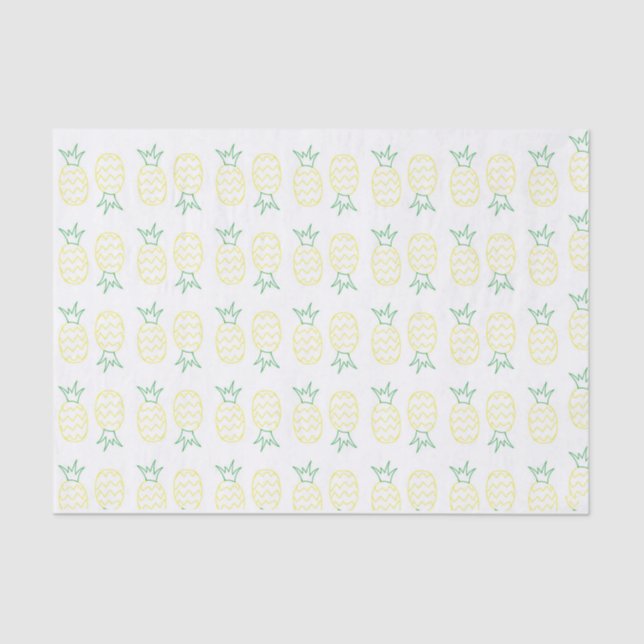 Pineapple Party Tissue Paper (Front)