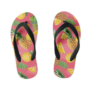 Pineapple Pattern 5 Kid's Thongs
