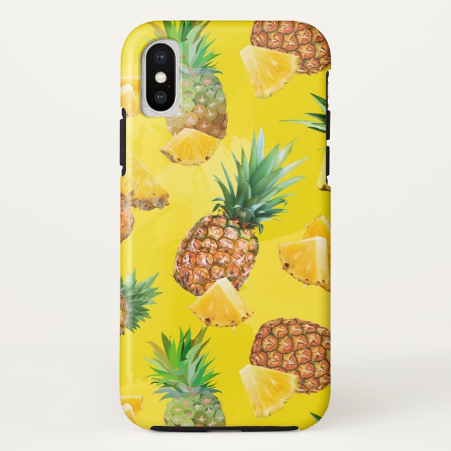 Pineapple Pattern 7 Case-Mate iPhone Case (Back)