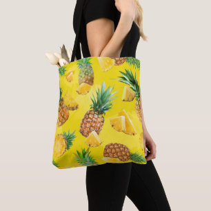 Pineapple Pattern 7 Tote Bag