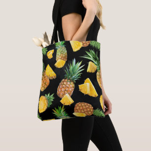 Pineapple Pattern 8 Tote Bag