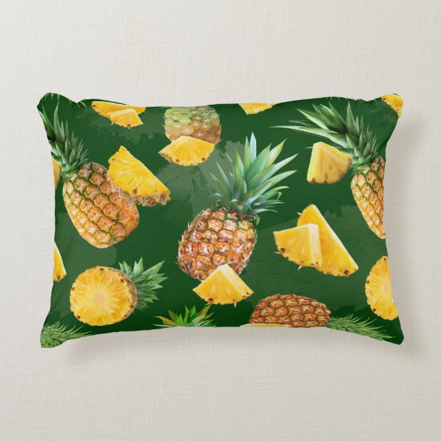 Pineapple Pattern 9 Decorative Cushion (Front)