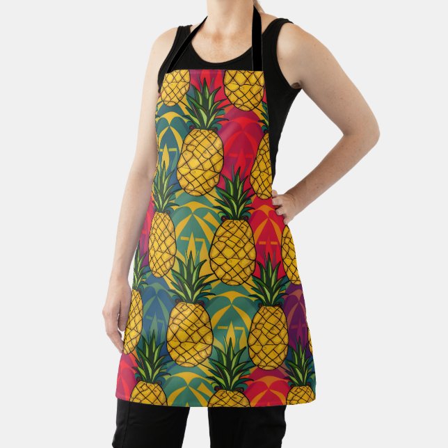 Pineapple Pattern  Apron (Insitu)