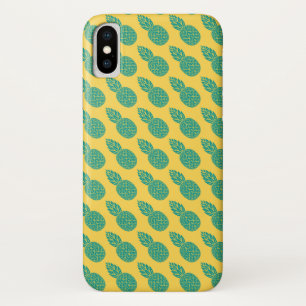 Pineapple Pattern iPhone X Case