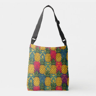 Pineapple Pattern Crossbody Bag