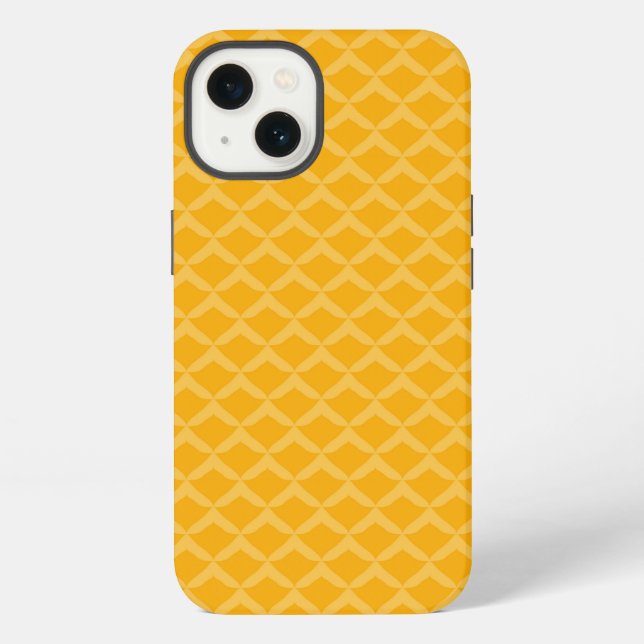 Pineapple Pattern iPhone Case (Back)