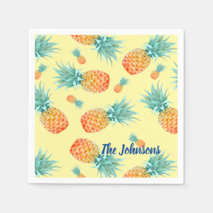 Pineapple Pattern Napkin