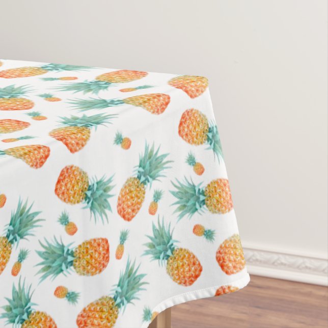 Pineapple Pattern  Tablecloth (In Situ)