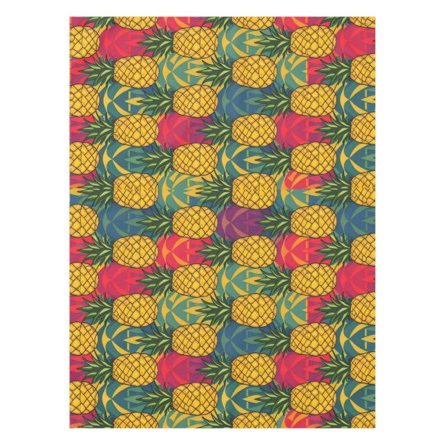 Pineapple Pattern  Tablecloth (Front)
