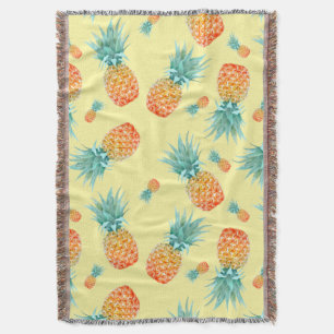 Pineapple Pattern Throw Blanket