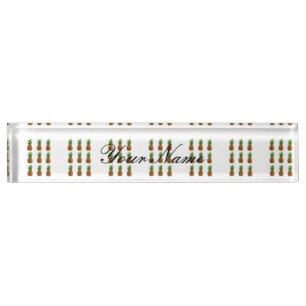 pineapple pattern  Thunder_Cove Nameplate