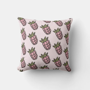 Pineapple Pattern Y2K Retro Funky Cushion