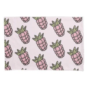 Pineapple Pattern Y2K Retro Funky Pillowcase