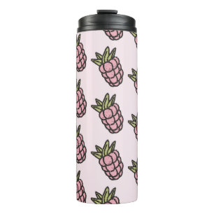 Pineapple Pattern Y2K Retro Funky Thermal Tumbler