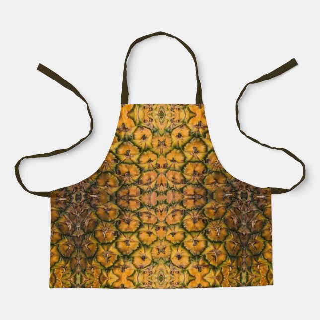 Pineapple Peel Texture Apron (Front)
