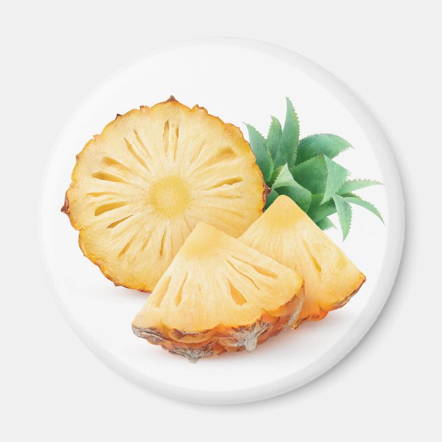 Pineapple pieces magnet (Front)