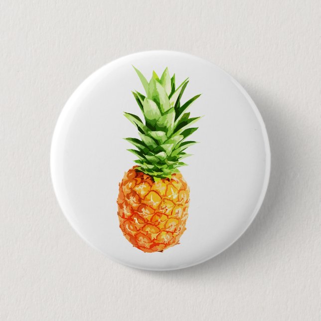 Pineapple Pin Button (Front)