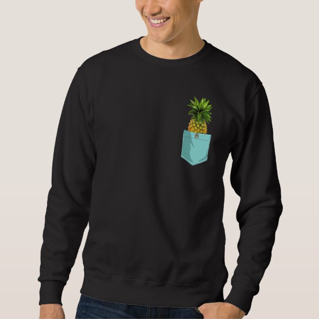 Pineapple  Pineapple Girl Pineapple  Summer Sweatshirt (Front)