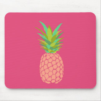 Pineapple +Pink Mouse Pad