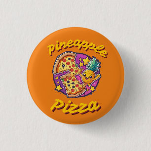 Pineapple Pizza 3 Cm Round Badge